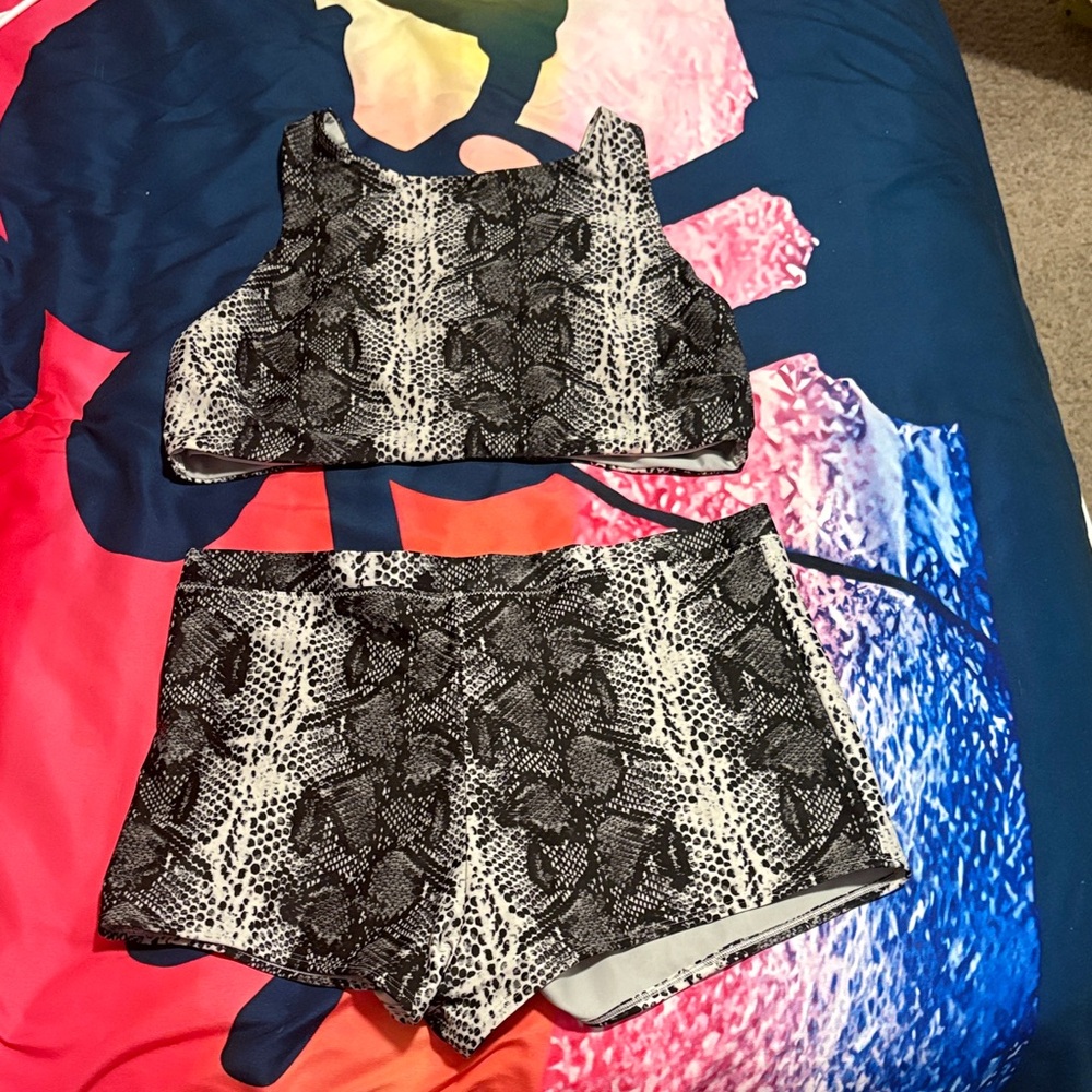 Aerie Snakeskin Bikini Print